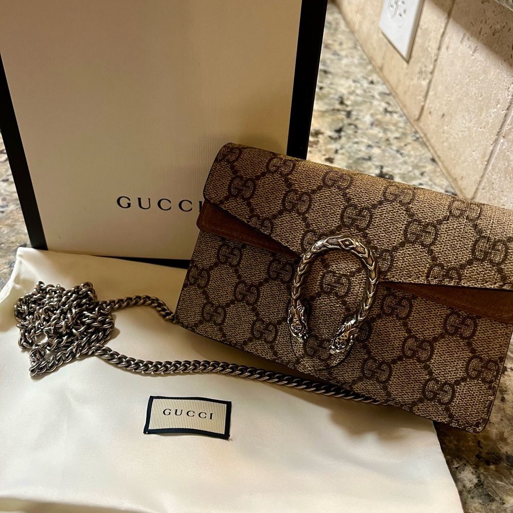 Authentic Gucci Dionysus Super Mini Bag 💼 🤎
